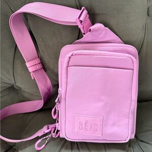 BEIS Pink Crossbody Bag